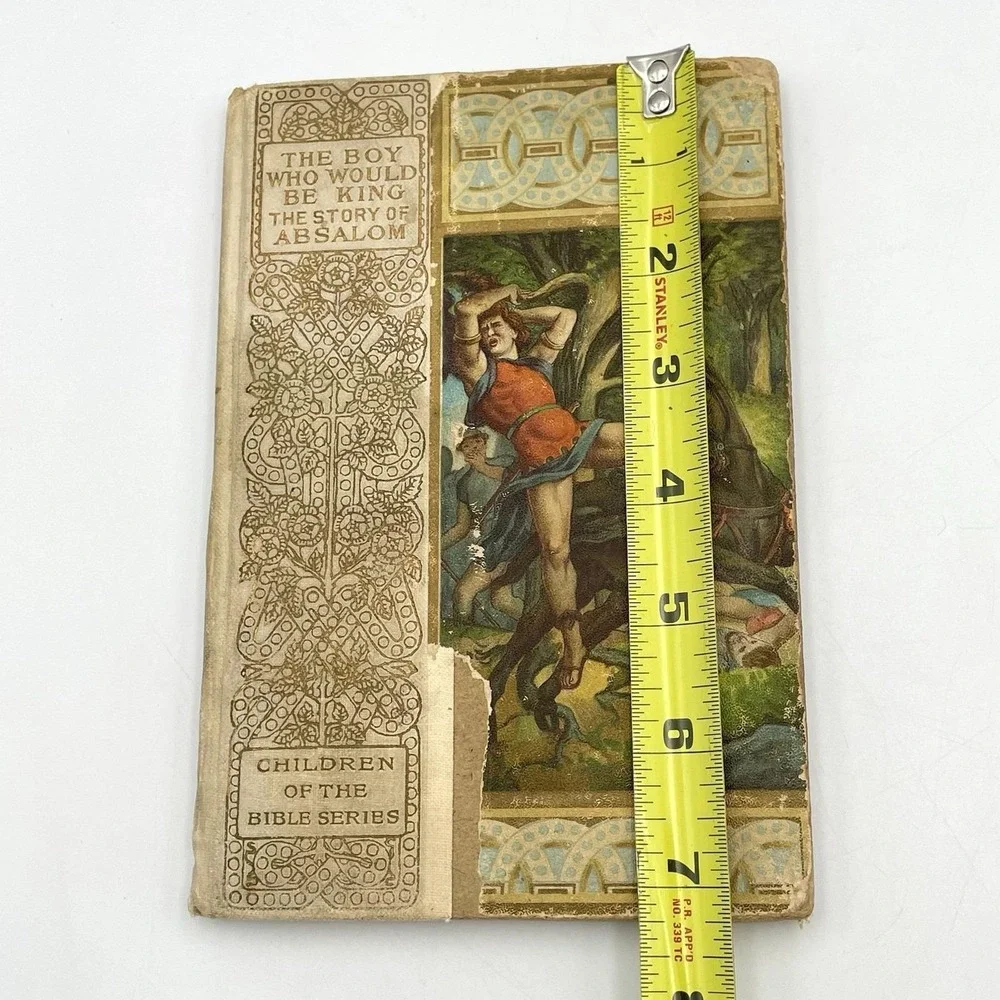 Antique 1905 Altemus Children of Bible Series The Boy Who Would Be King‎ Absalom